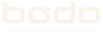 Bodo Email Ticketing System in productive use since 2010