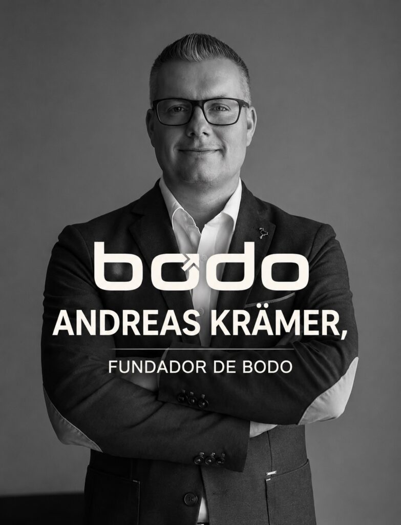 Andreas Krämer, fundador de Bodo Andreas Krämer, fundador de Bodo