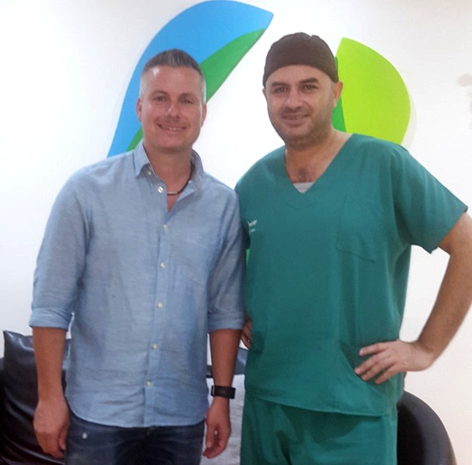 Andreas Krämer with Dr. Michalis Georgiou - Bodo Ticketing reference