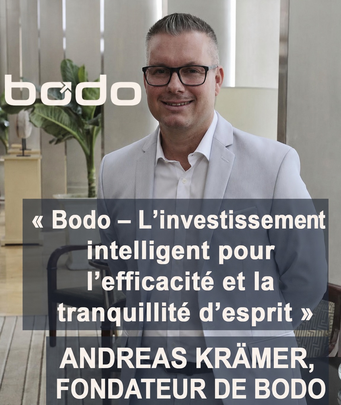 Andreas Krämer - Pourquoi Bodo vaut son prix