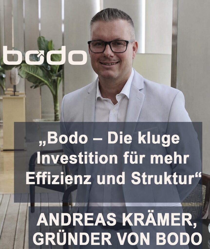Bodo – daha fazla verimlilik ve yapı için akıllı yatırım