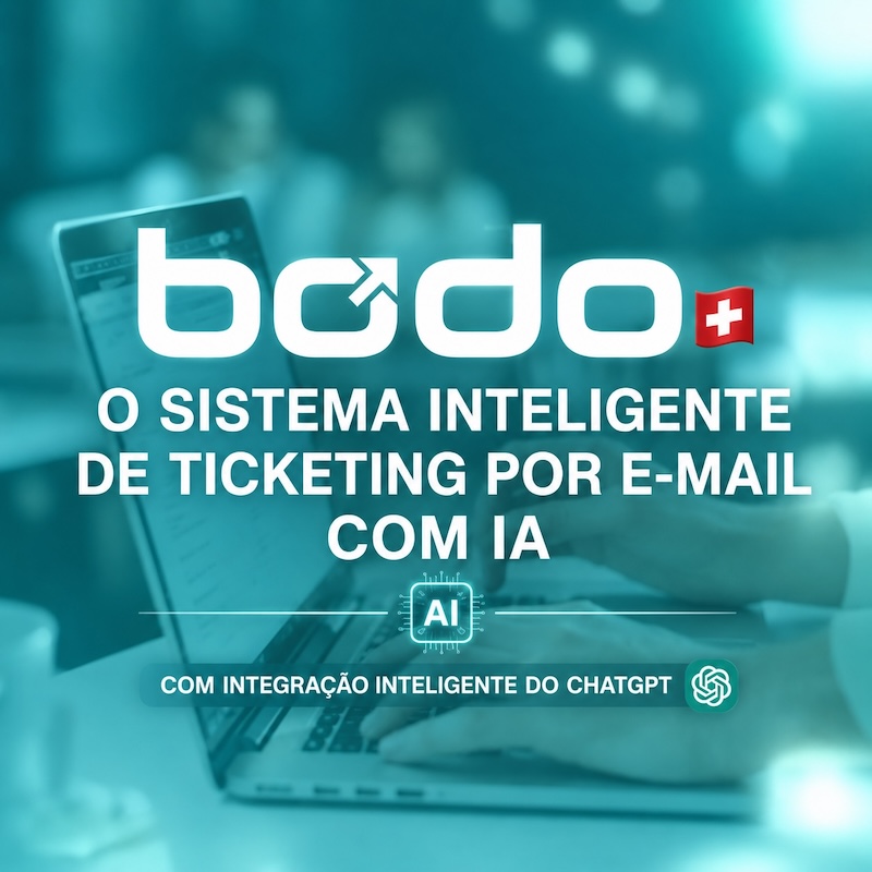 Bodo, o sistema inteligente de ticketing por e-mail com integração de IA e ChatGPT