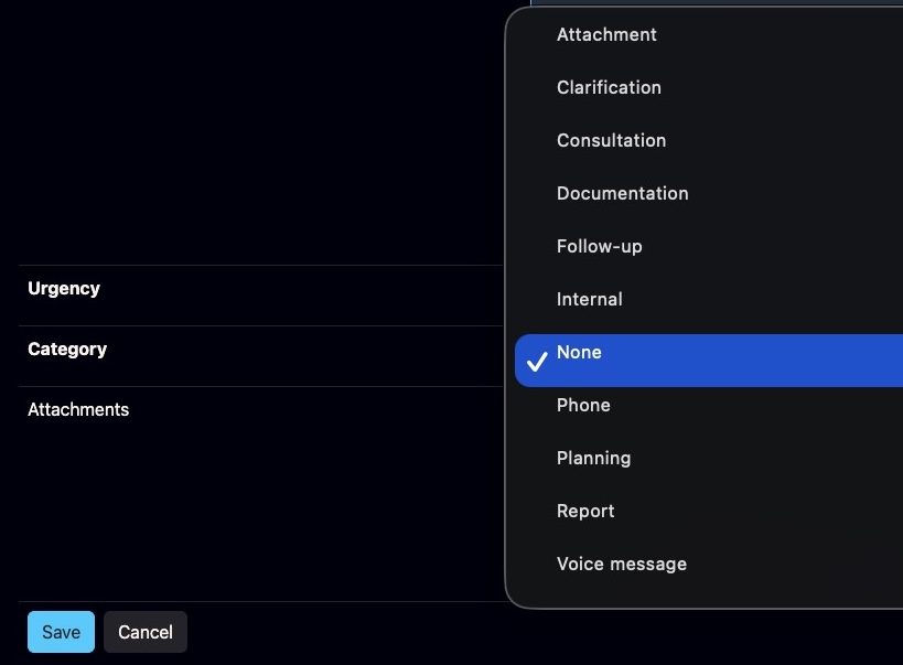 Category selection in Bodo Notes