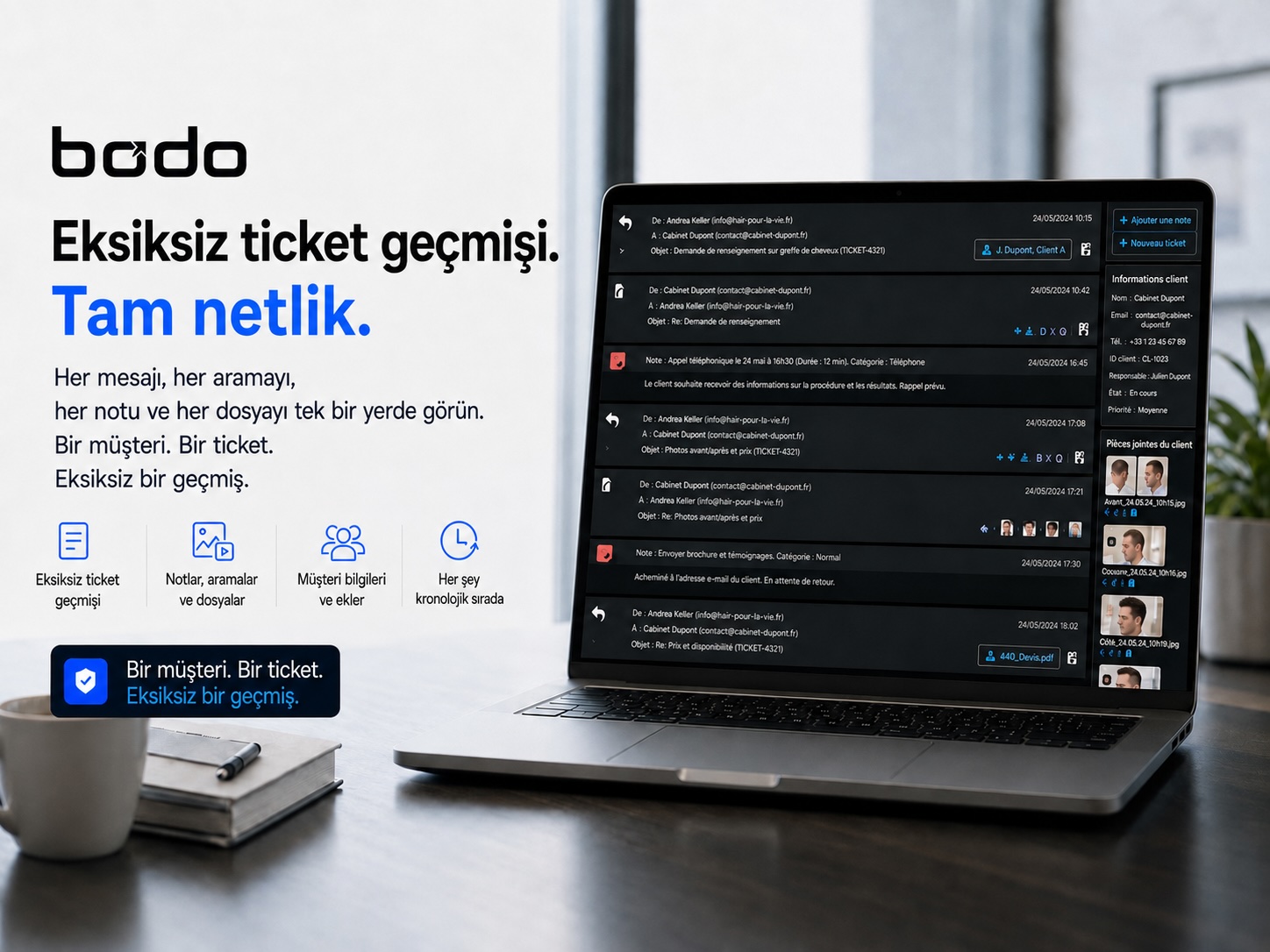 Kurumsal E-Posta Yazılımı Türkiye: Gmail, Outlook, Yandex Mail ve Proton Mail'e Alternatif | Bodo