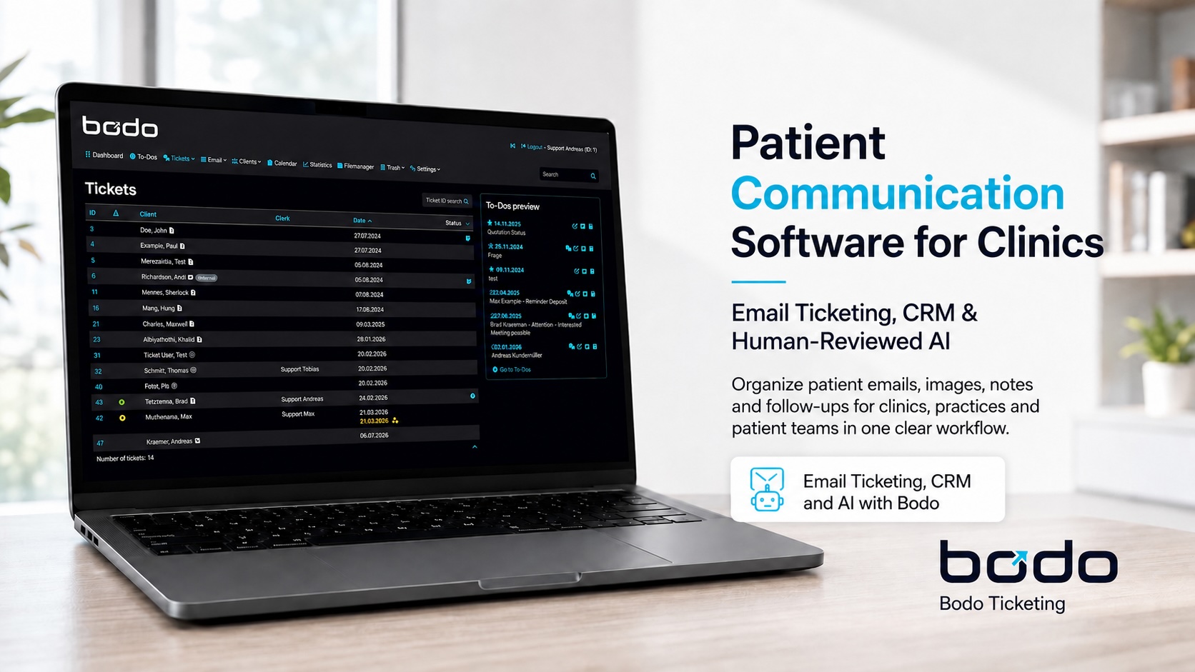 Patient Communication Software for Clinics: Turn Every Email into a Clear Team Workflow