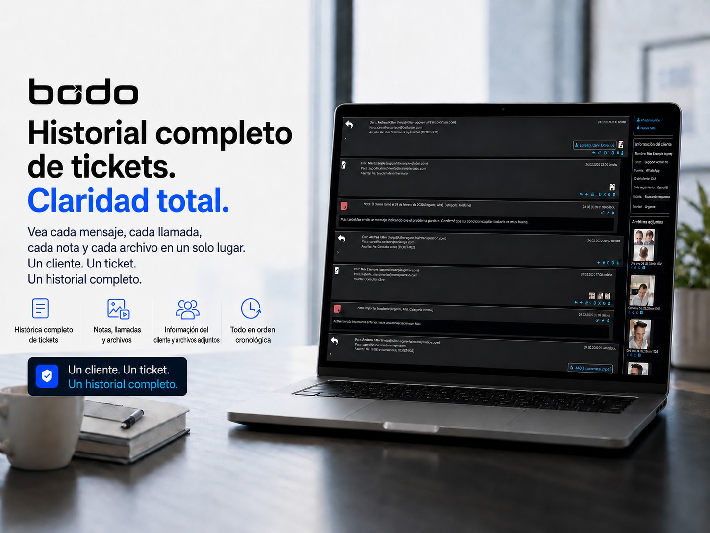 Software de Correo Electrónico para Empresas con Gmail, Outlook, IONOS, Arsys, acens, Dinahosting y Proton Mail | Bodo